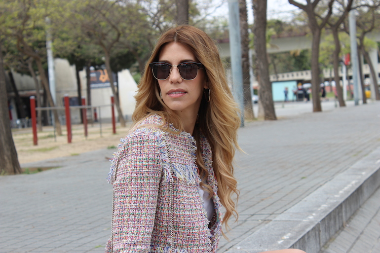 Dependiente Expulsar a Resplandor Miss trendy Barcelona: Traje chaqueta estilo Chanel