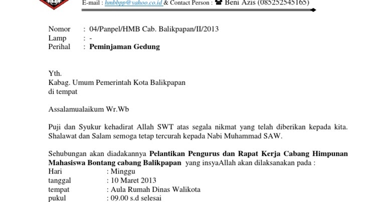 Contoh Surat Kuasa Untuk Lembaga Contoh Surat