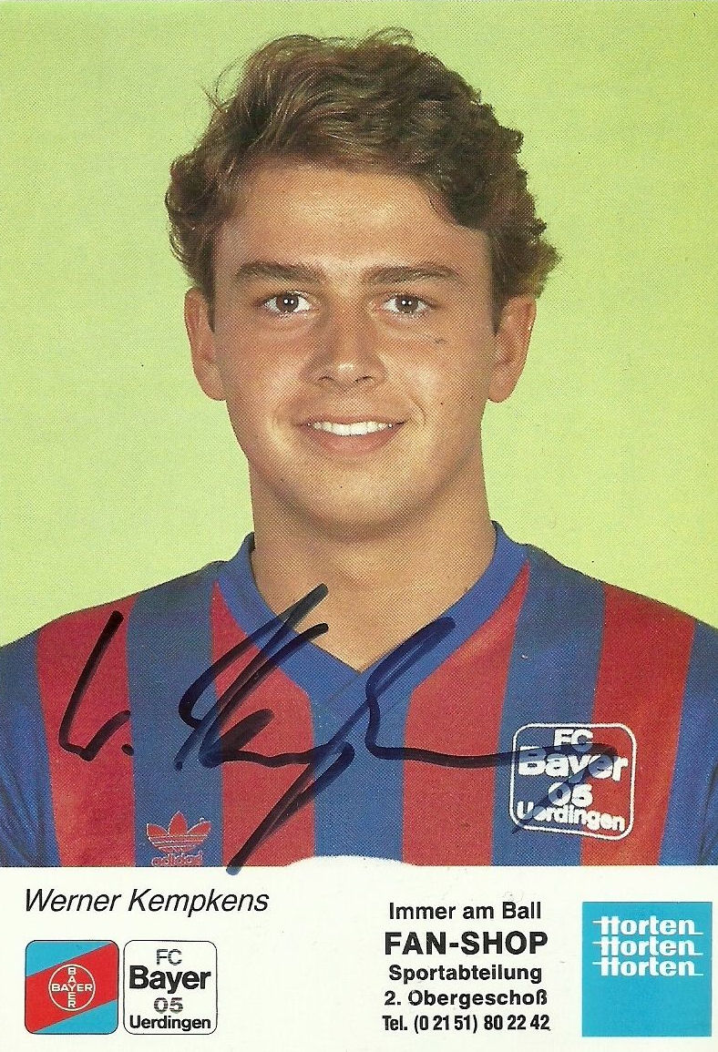 Football Cartophilic Info Exchange Bayer 05 Uerdingen Bayer 05