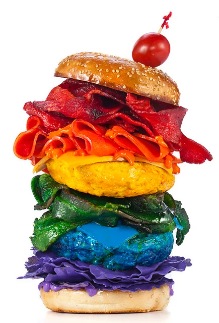 Food of the Rainbow von Henry Hargreaves | Art and Photography 