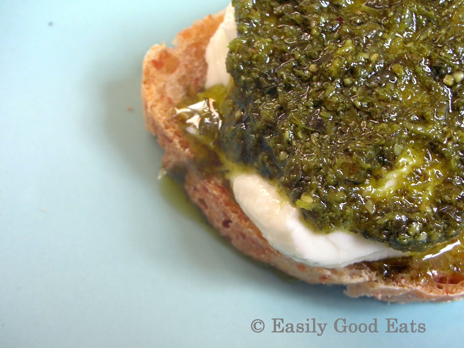 Easily Good Eats Pesto Recipe