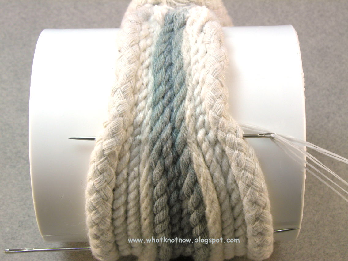 Knots and fiber bracelets one button tutorial part 5 edge binding