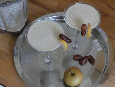 Cremiger Nashibirne-Dattel-Cocktail Cremiger Nashibirne-Dattel-Cocktail