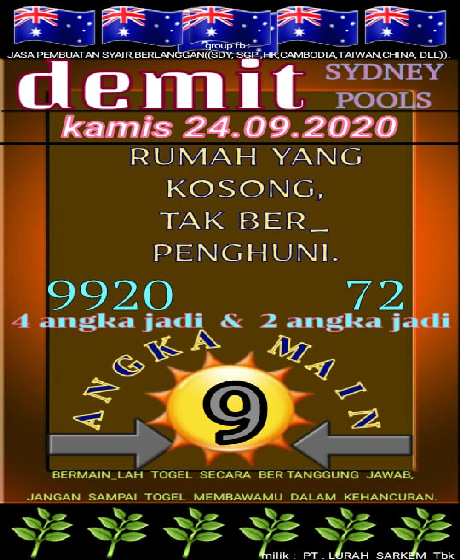 PREDIKSI SIDNEY