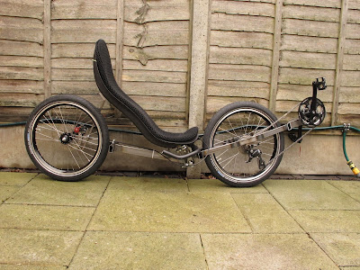 Python Recumbent Build: Preparation for riding practice