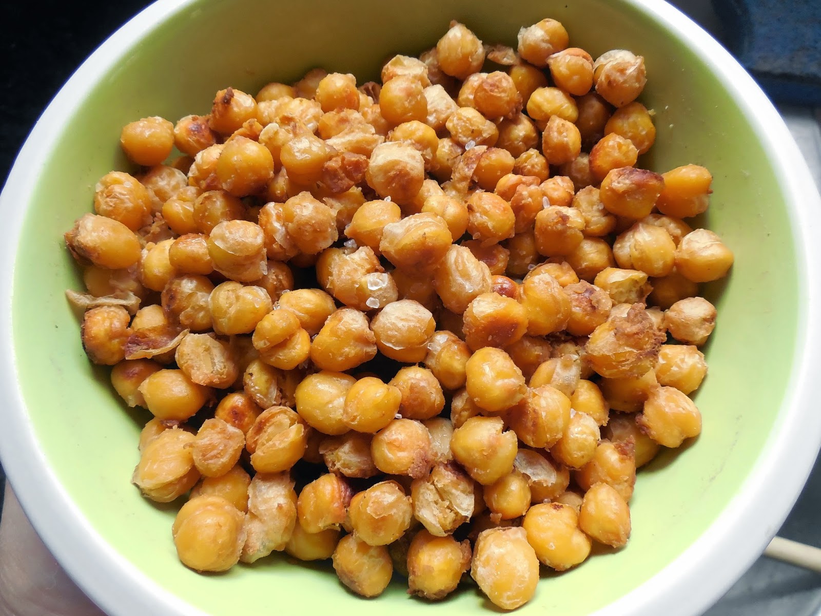 Two Kid Kitchen roasted garbanzo beans