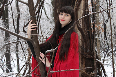 First snow of the year + first snow photoshoot...ever! - Barefoot Gypsy