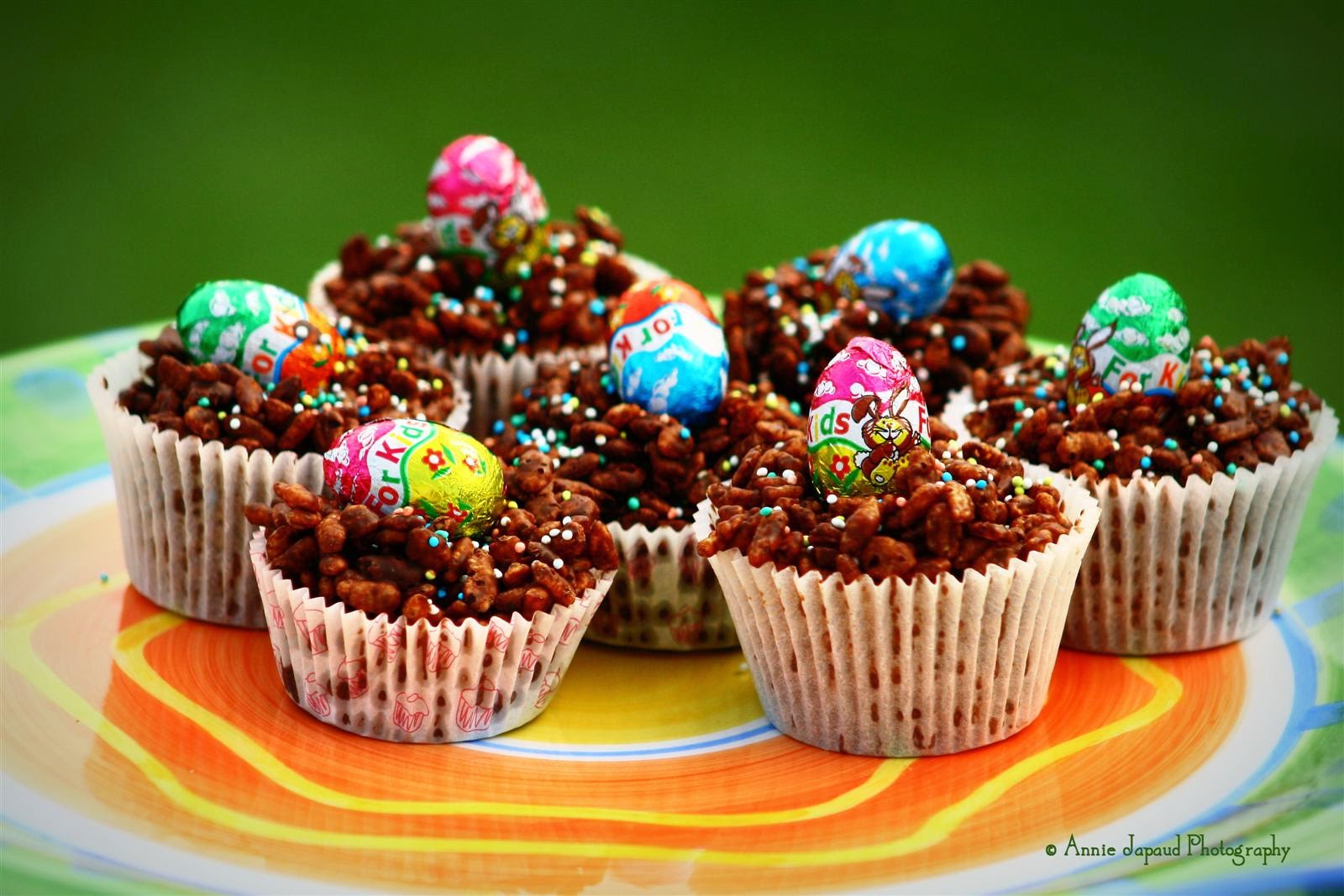 Annie The Baking Queen Chocolate rice crispy cakes for Easter