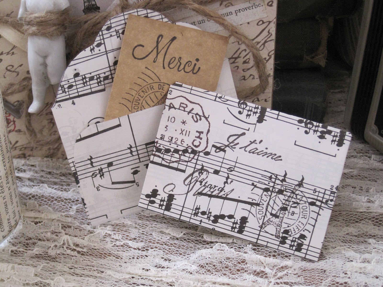 Mini Sheet Music Envelopes Okio B Designs