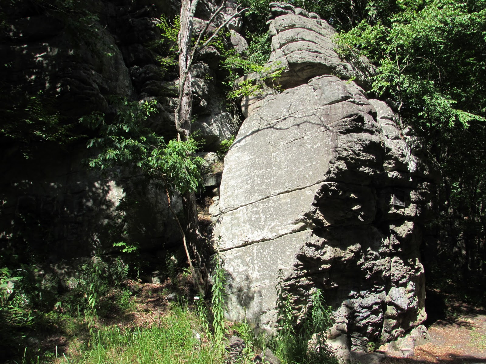 Random Wonders in Huntingdon County Pulpit Rocks, St. Matthew's Church
