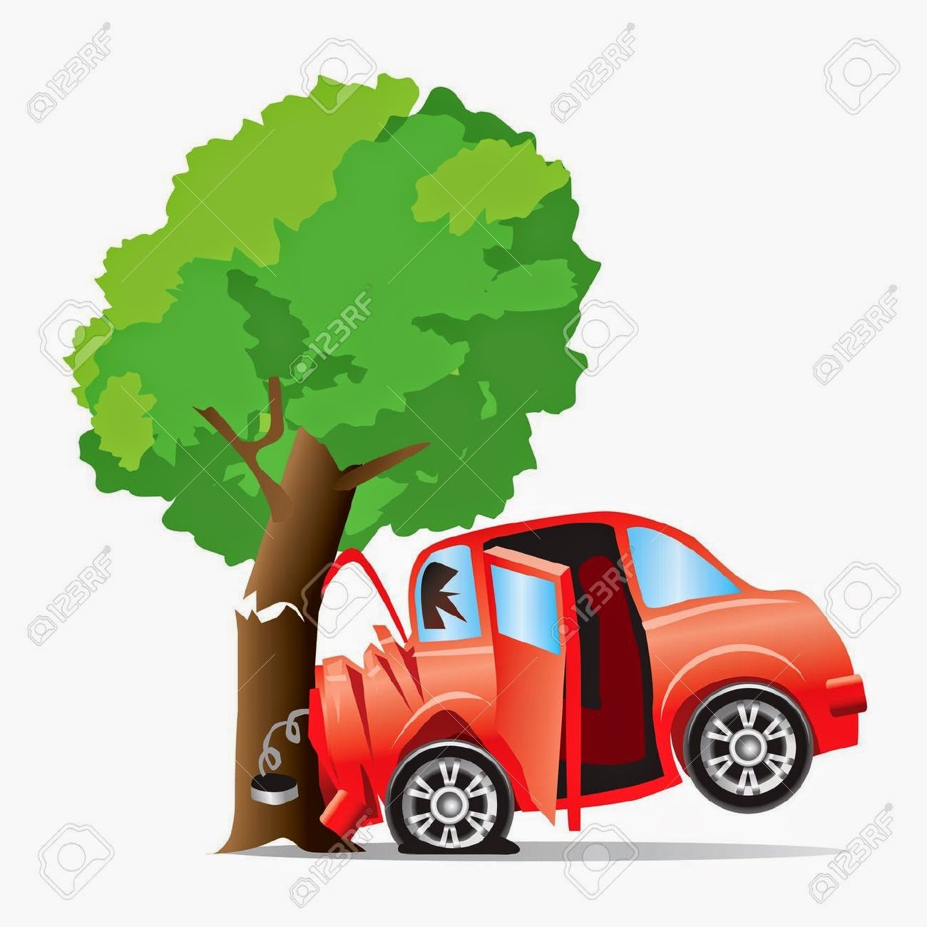 damaged car clipart - photo #36