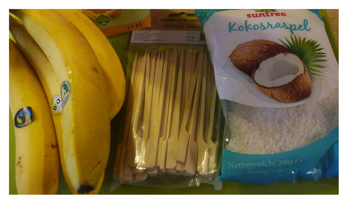 JuliVersum: Bananen-Geister // Banana Ghost Pops ~ Vegan Halloween Snacks