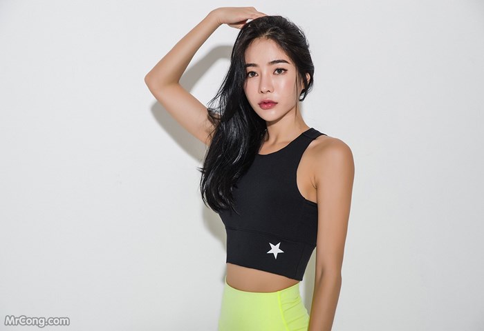 The beautiful An Seo Rin shows off her figure with a tight gym fashion (273 pictures) photo 10-12