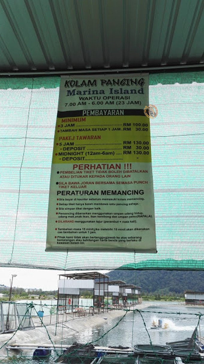 Kolam Pancing Marina Island