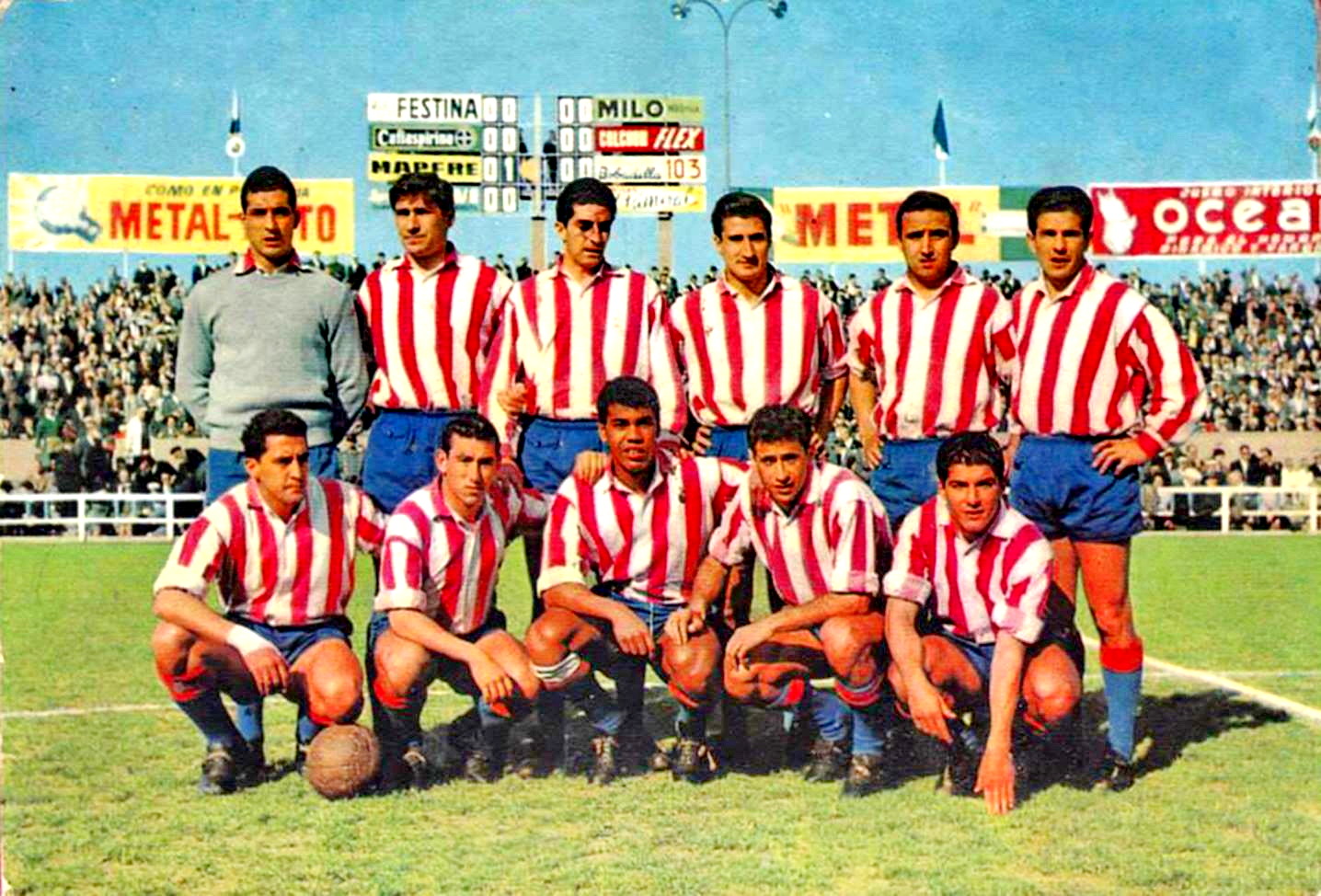 ATLÉTICO DE contra Español de Barcelona 26/03/1961