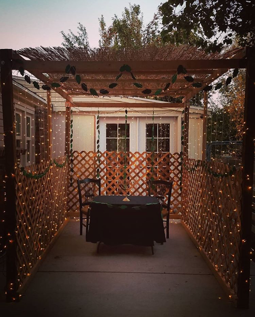 Simple and Elegant Sukkah for the Feast of Booths | Land of Honey