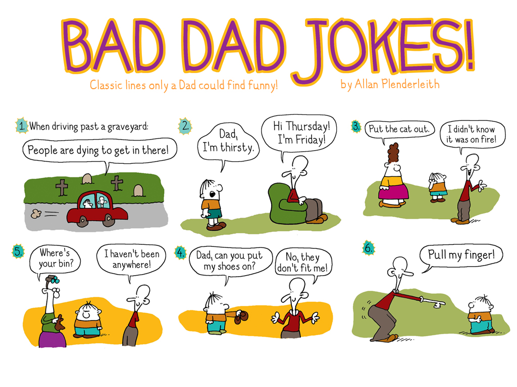 Funny Bad Dad Jokes
