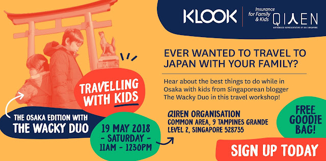 Travel Workshop With Klook - The Wacky Duo Osaka Edition