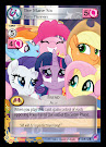 My Little Pony The Mane Six, Party Planners Seaquestria and Beyond CCG Card