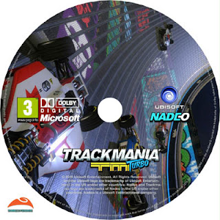 Trackmania Turbo - Disk Label