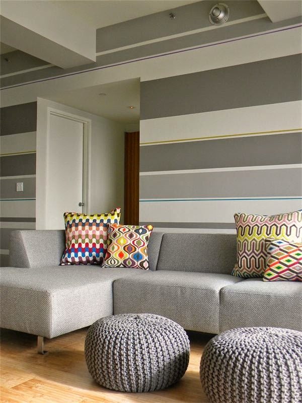 Sure Fit Slipcovers: Nothing says Chic, like a dose of Stripes