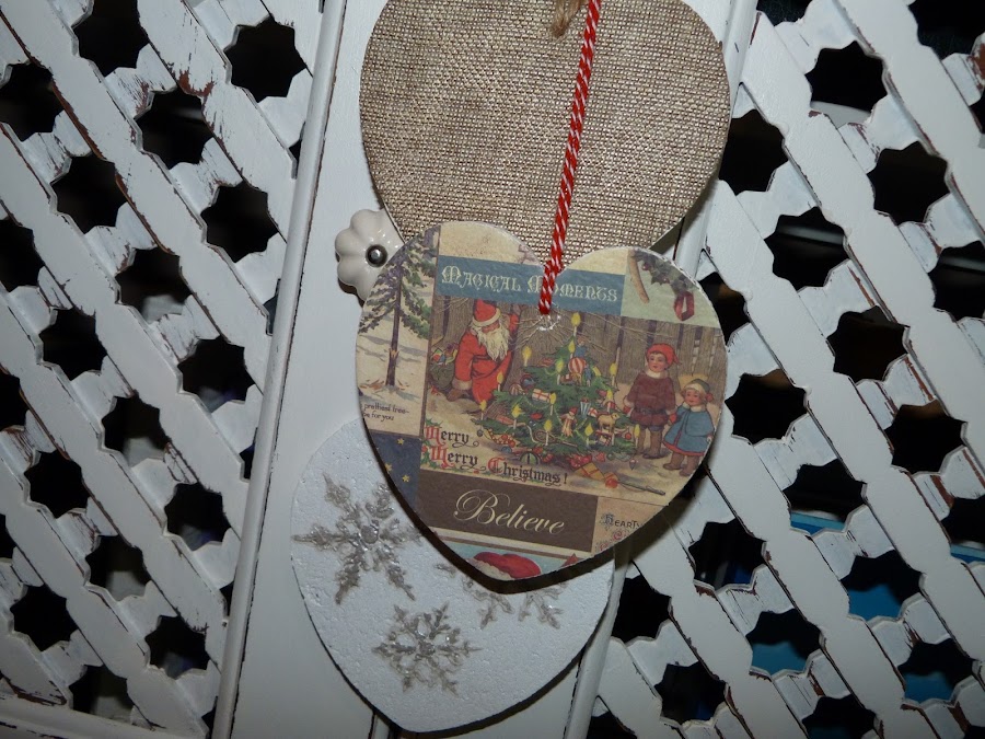 isabelvintage-vintage-colgante-corazones-adorno-navideño