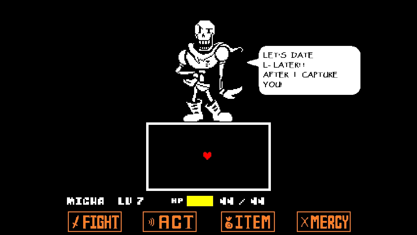 I beat Undertale on mobile lol (download in comments) : r/Undertale