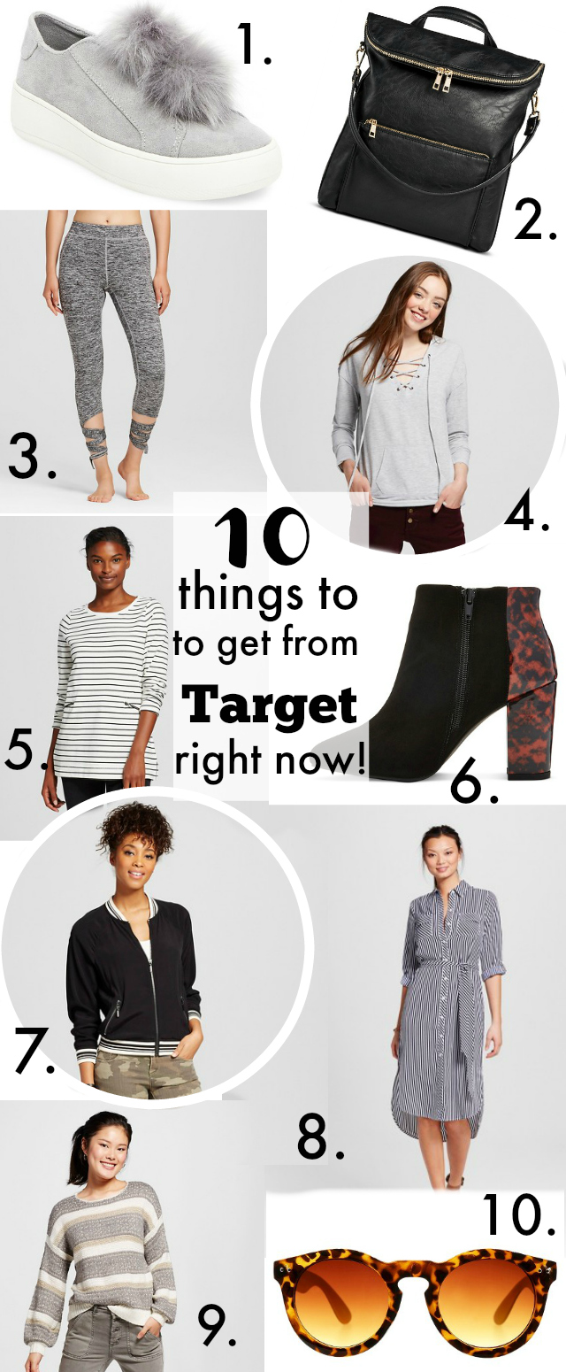 Chasing Davies 10 Fashion Things to Get from Target Right Now!
