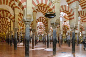 Interior de la mezquita de Córdoba Interior de la mezquita de Córdoba