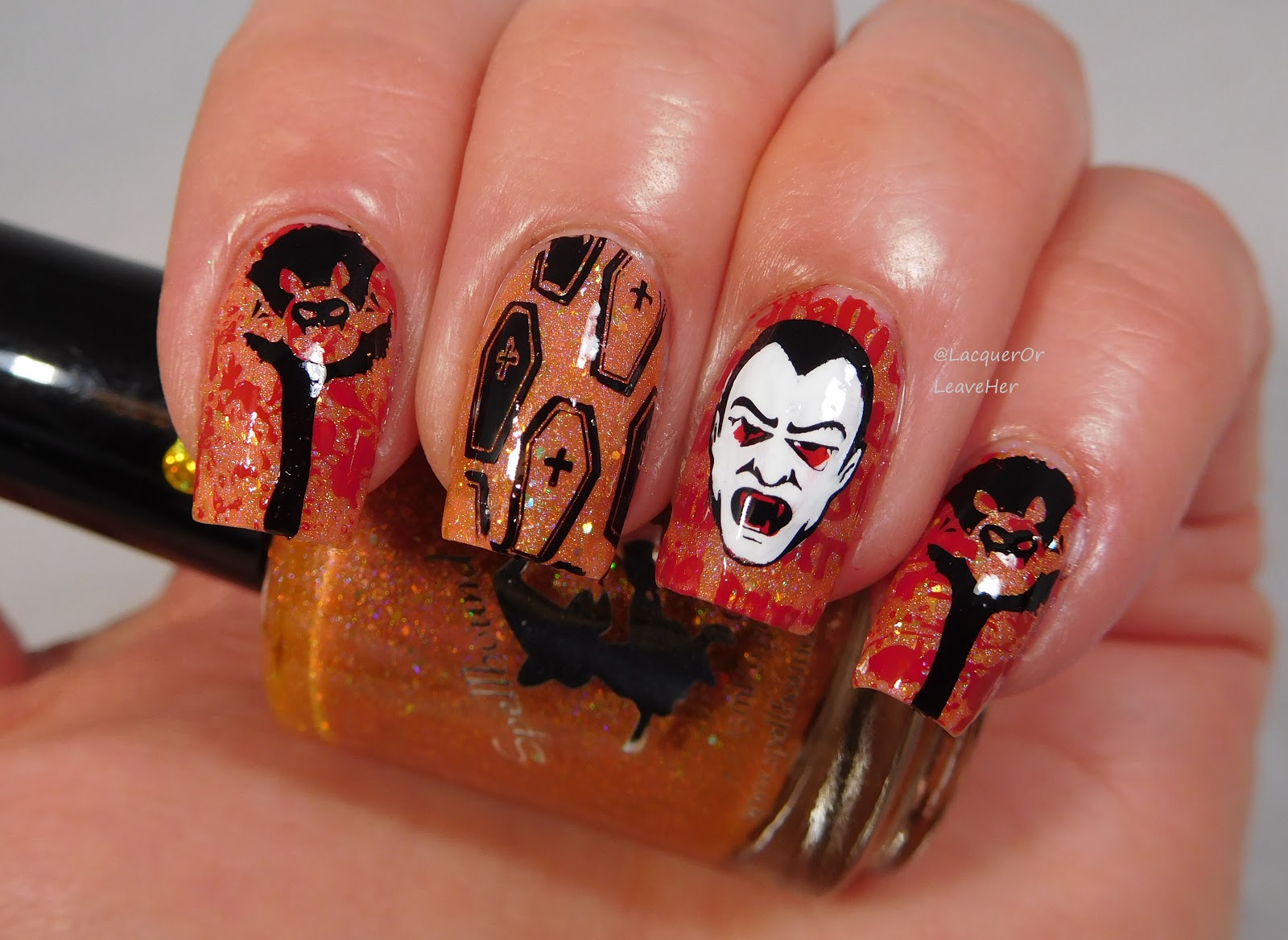 Lacquer or Leave Her!: Seven Deadly Sins Nail Art Series--Day 1!