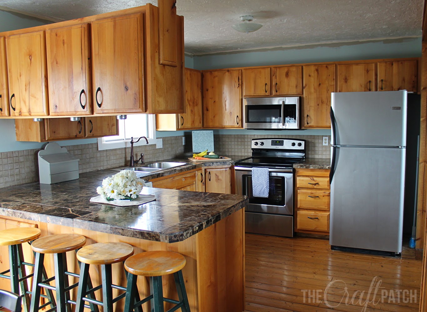 The Craft Patch: Living/Kitchen/Dining Remodel Phase 1 Is Done The Craft Patch: Living/Kitchen/Dining Remodel Phase 1 Is Done