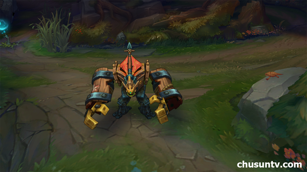 Hakos Baelz Malphite custom skin - League of Legends 