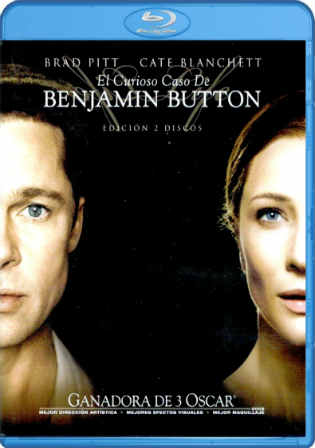 The Curious Case of Benjamin Button 2008 BRRip 350MB Hindi Dual Audio 480p