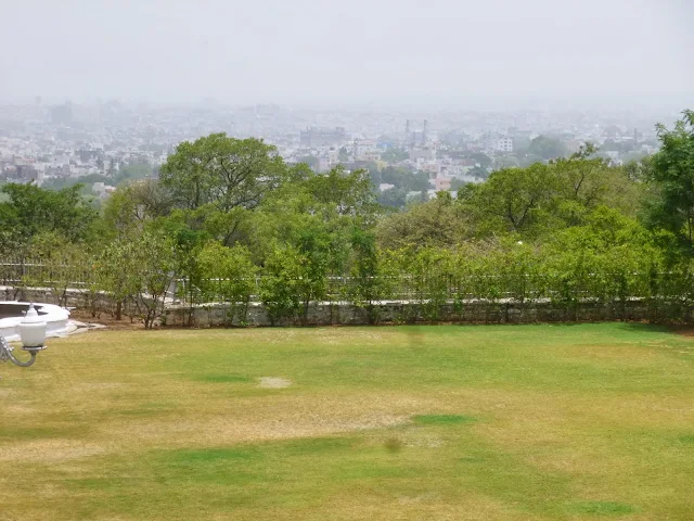 Views of Hyderabad from Falaknuma Palace