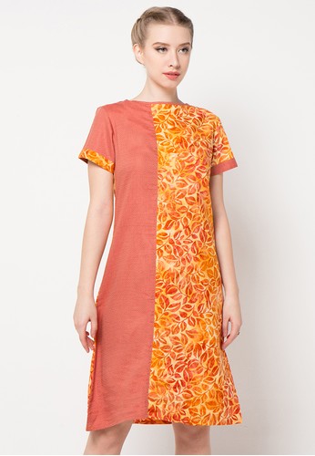 Model Dress Batik Cap Wanita Modern Cantik Model Dress Batik Cap Wanita Modern Cantik