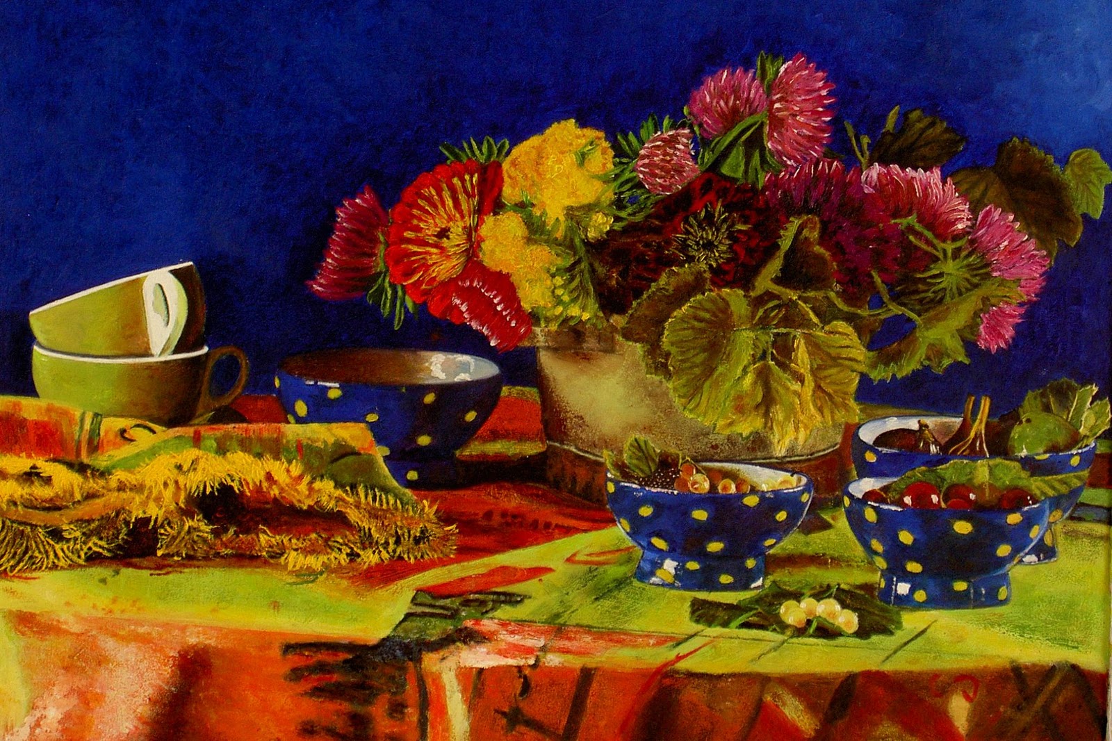 MI MALETA DE RECORTES: Pinturas con Bodegones 1