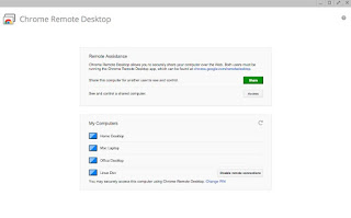 Servizio Chrome Remote Desktop Chrome Remote Desktop