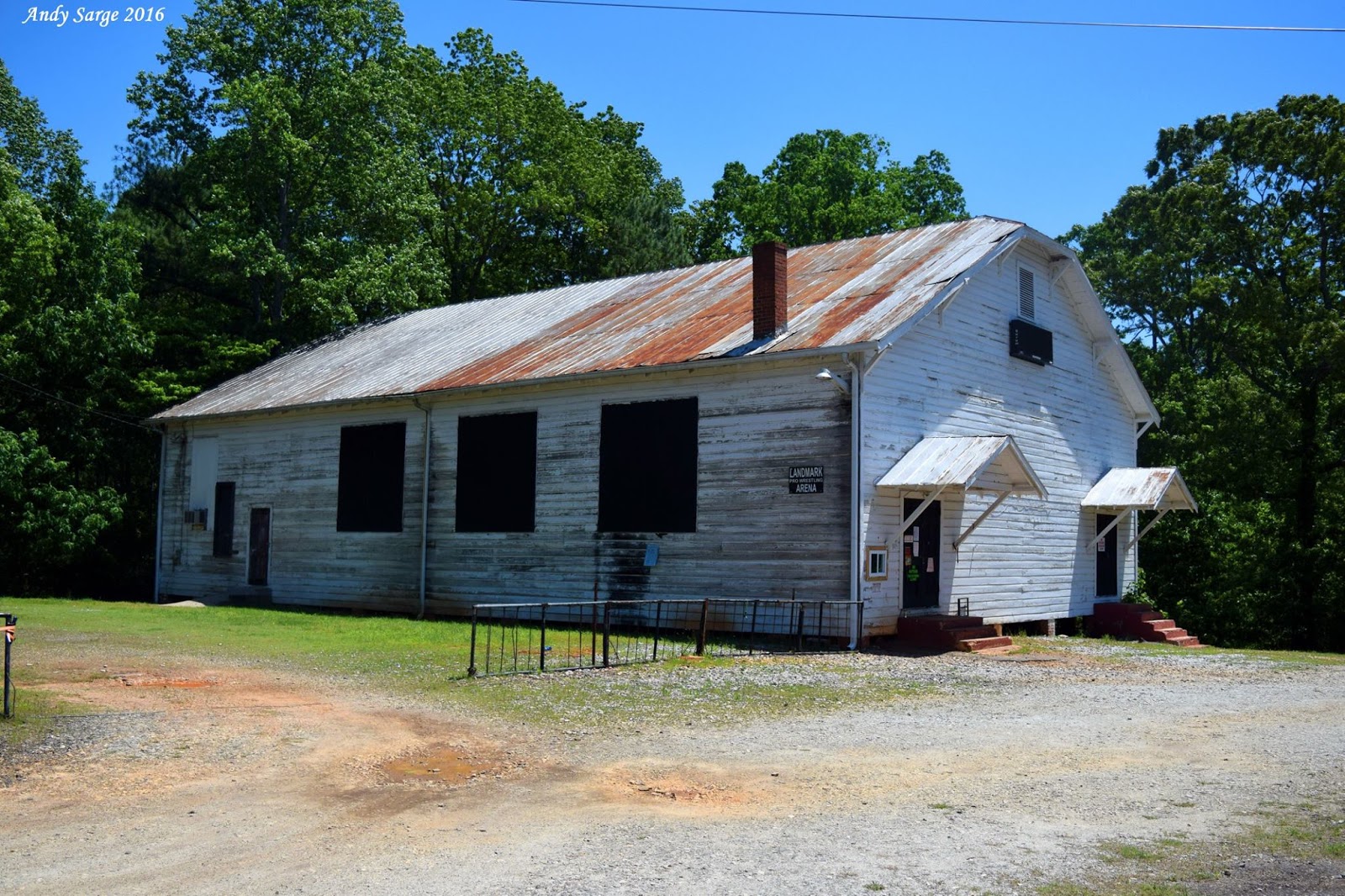 The Old Mud Creek School Gym in Habersham County