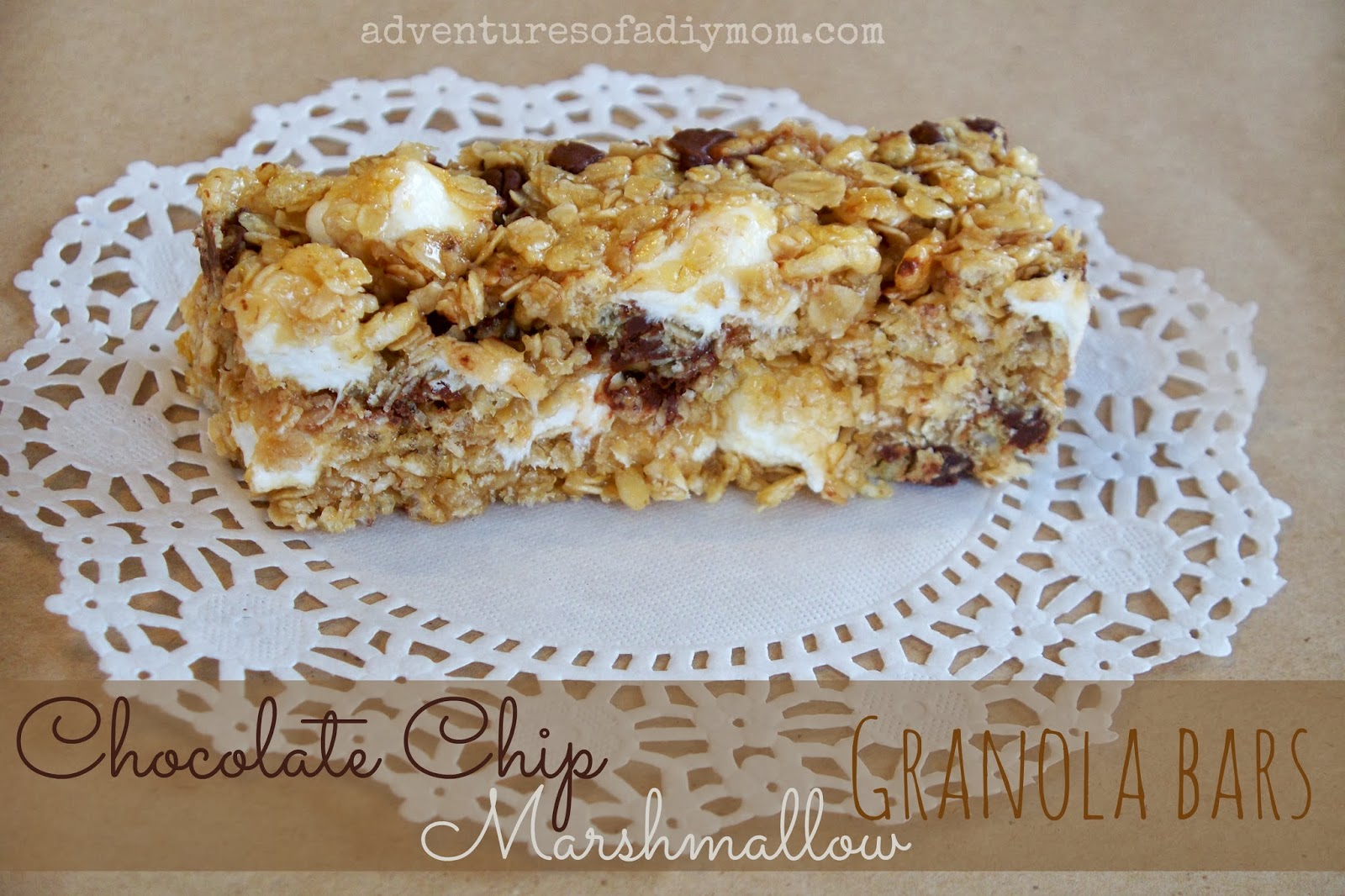Homemade NoBake Granola Bar Recipe Adventures of a DIY Mom