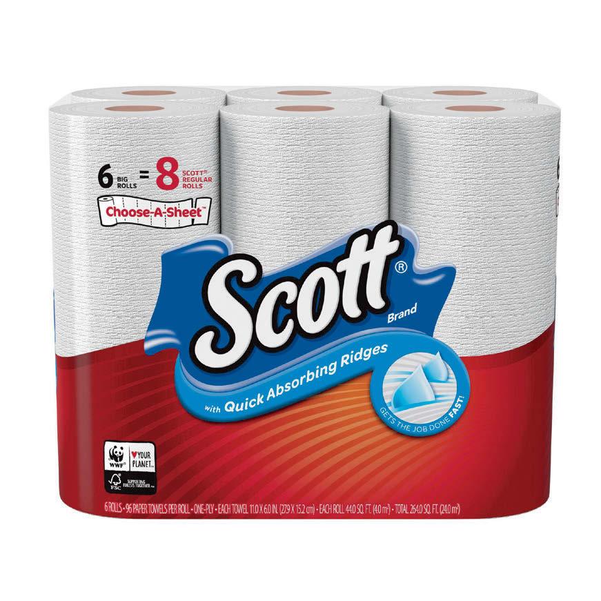 HEB Bargains Scott Paper Towels 1.63 Per Pack (Normally 4.97!)