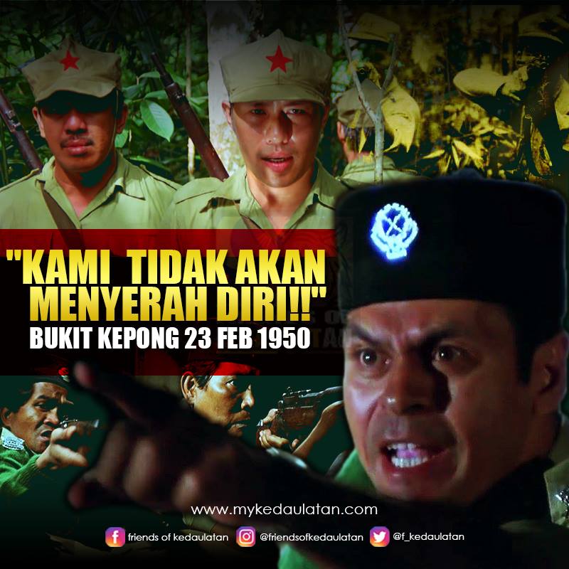 PEMUDA SELEMPANG MERAH: TANAH MELAYU DALAM BAHAYA : BIAR KAMI MATI DI