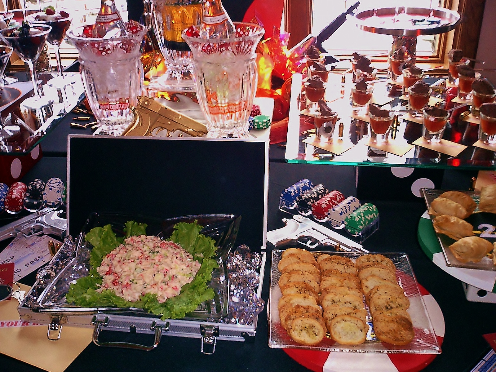 Setting the Mood 007 James Bond Buffet