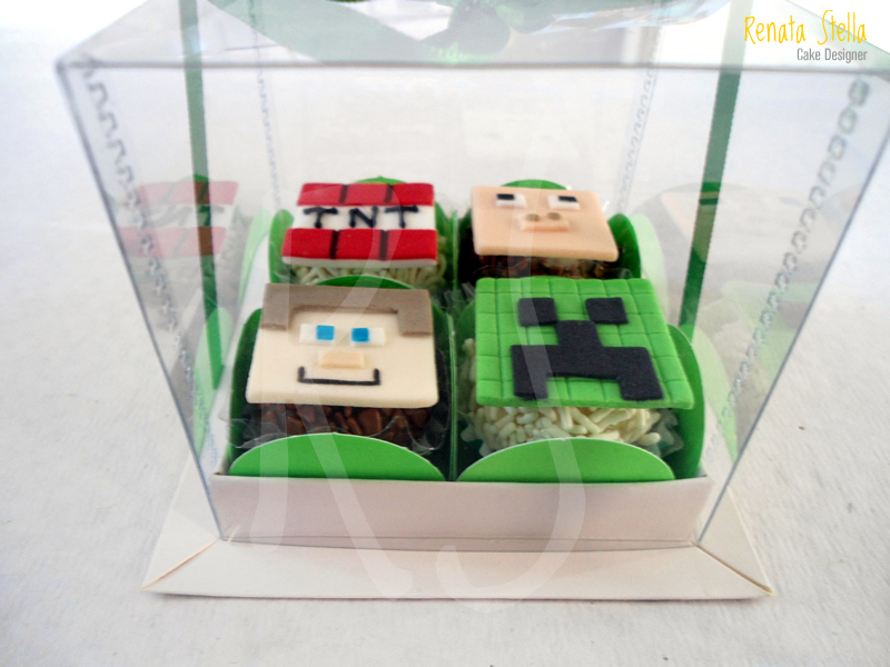 Renata Stella Cake Designer: Festa Minecraft