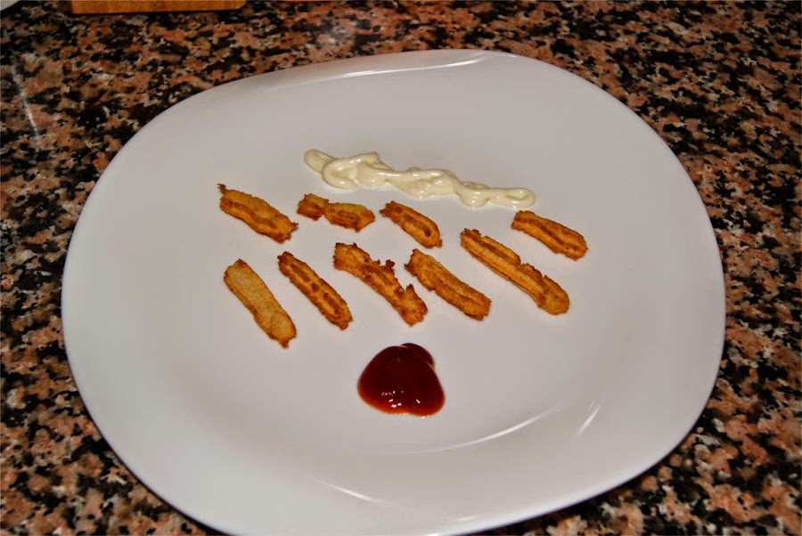Churros de queso paso 4