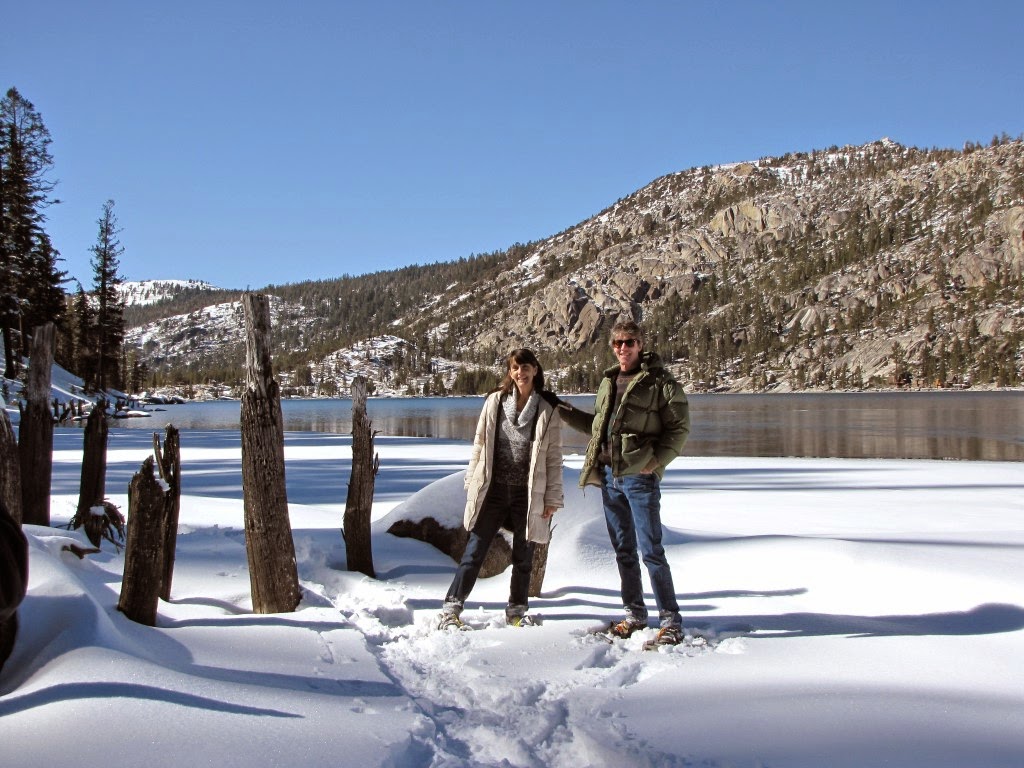 Echo Lake for Snowshoeing... HAERR TRIPPIN'