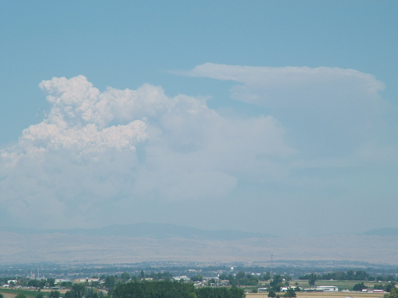 Astronomy, Near Space, and Robotics: Pyrocumulus Cloud Over the Boise ...
