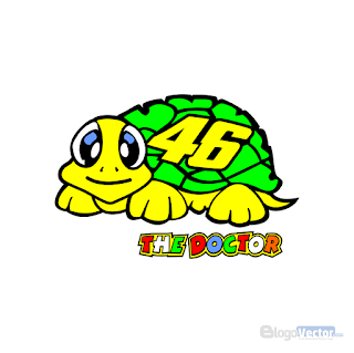 Valentino Rossi Turtle Logo vector (.cdr)