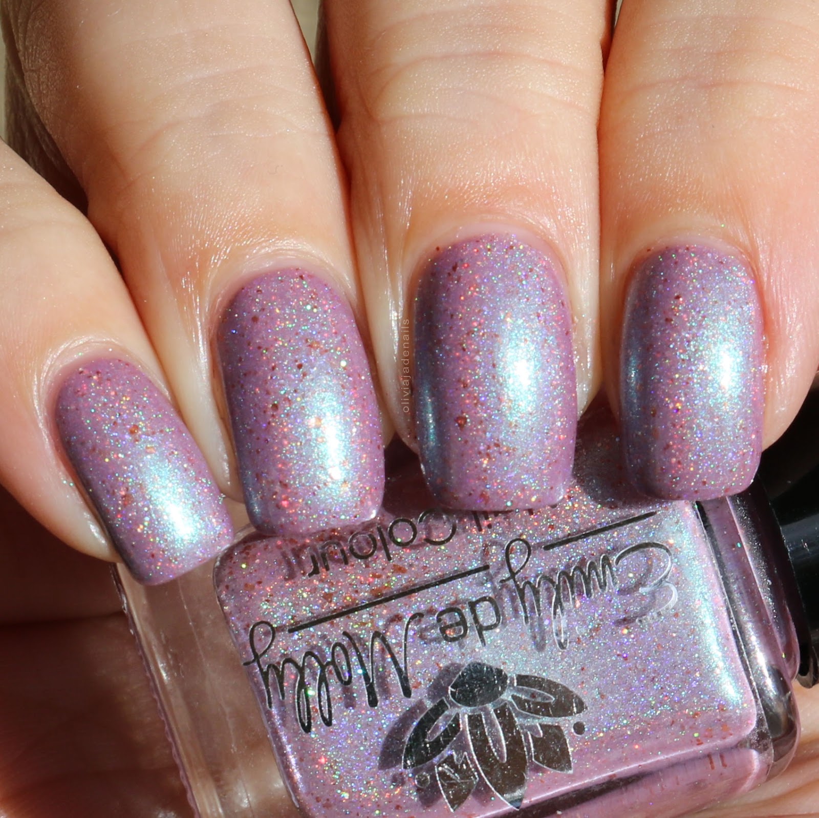 Emily de Molly Occupied Cities (HHC Exclusive) swatched by Olivia Jade Nails
