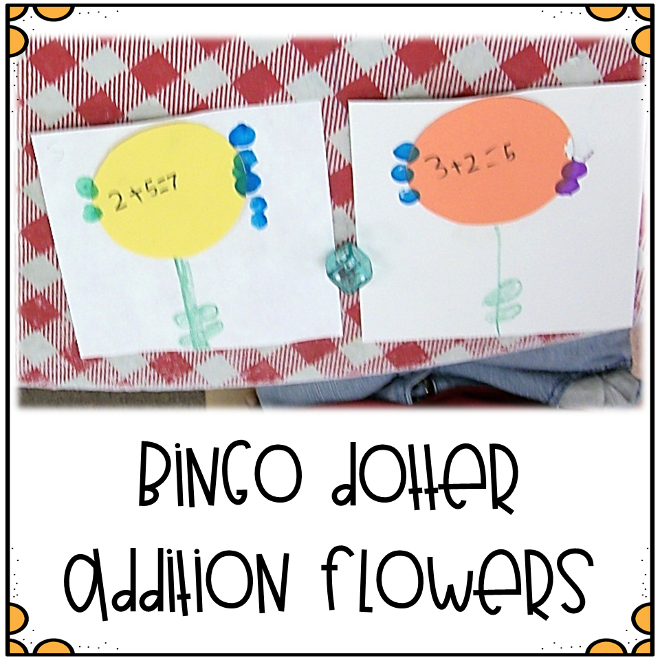 KinderGals: Number Sentence Flowers