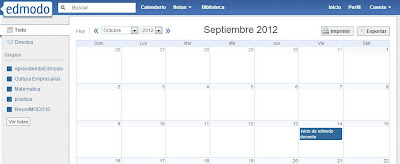 Edmodo Calendario Calendario en Edmodo